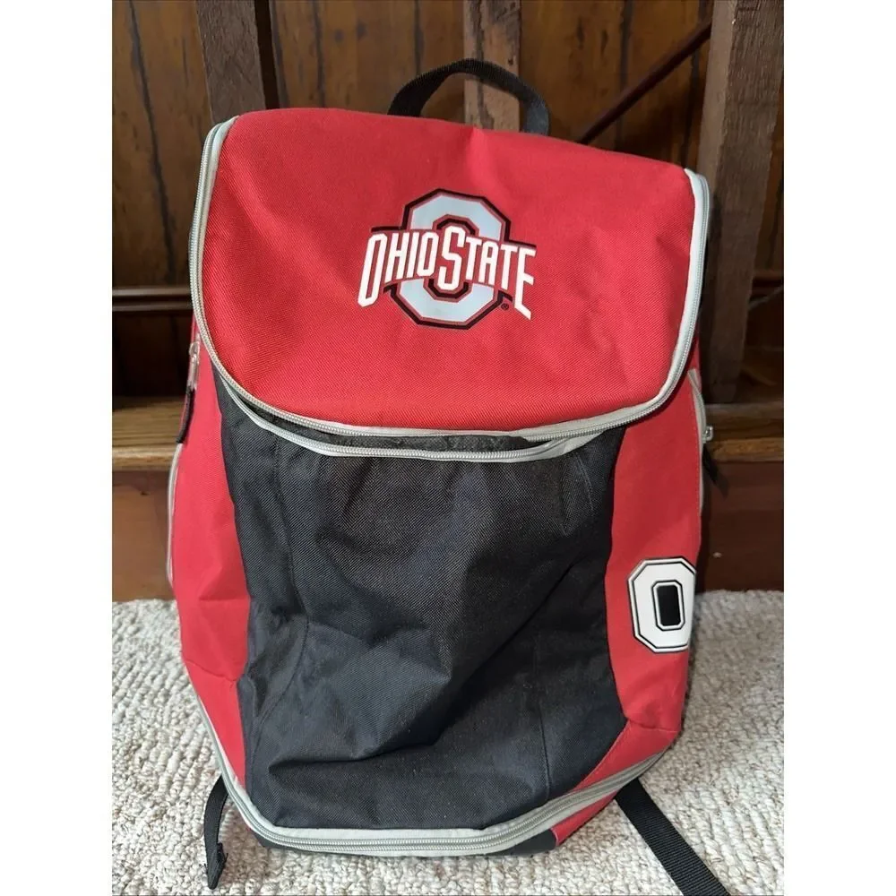 Ohio State Buckeyes Red Logo Backpack - Large NWOT - Collegiate Licensed Product